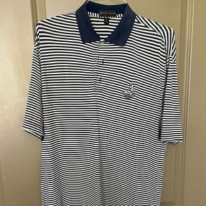 Peter Millar Mens Summer Comfort Golf Shirt Size M Pinehurst Logo